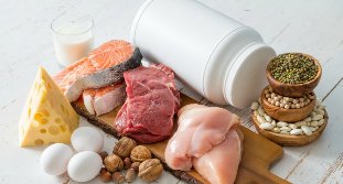 Various protein foods