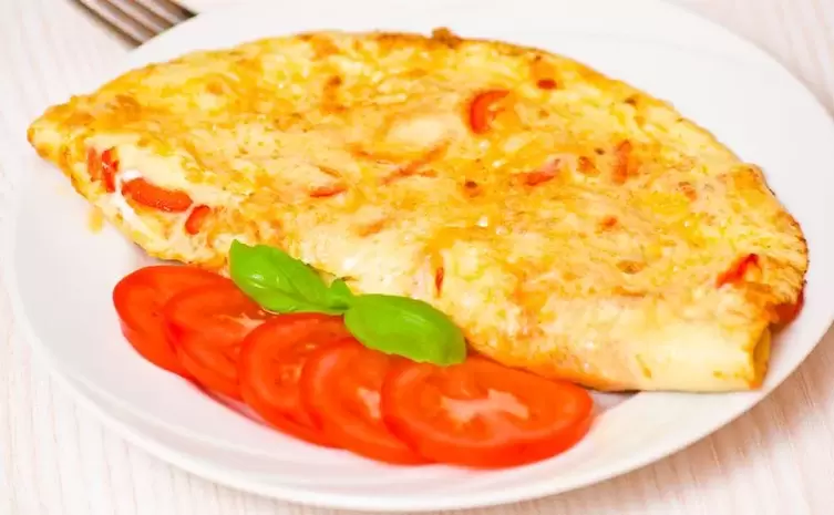omelette with tomatoes for an egg diet