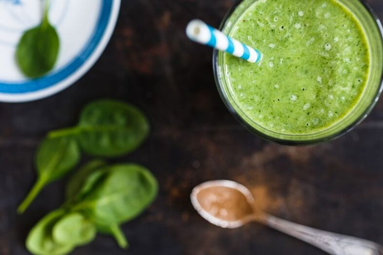 slimming spinach smoothie