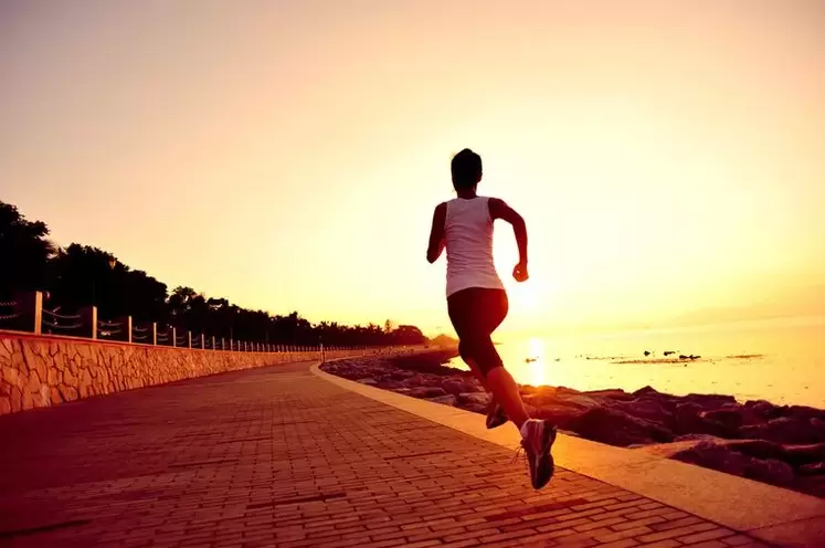 Half an hour of morning run for effective weight loss