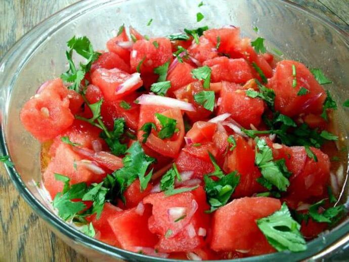 watermelon salad for weight loss