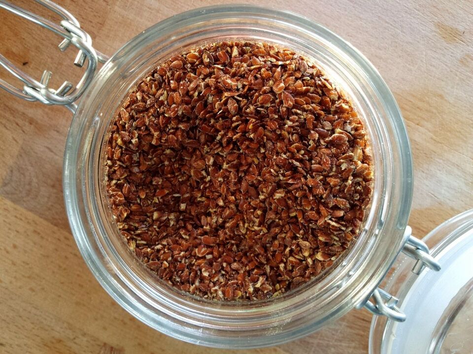 dry flax seeds for weight loss