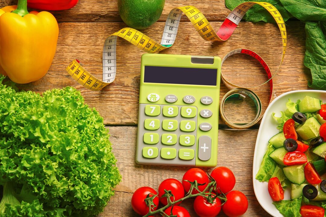 Calculating calories to lose weight using a calculator